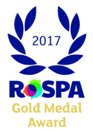 rospa gold medal